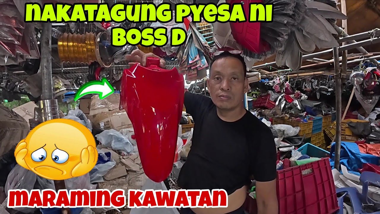 Nakatagung pyesa ng motor taguan ng magnanakaw | Buraotan ni boss donald | bilihan ng murang pyesa