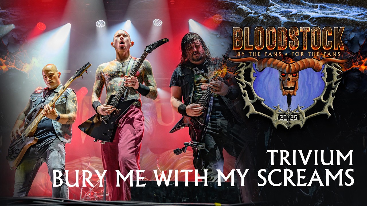 🔥 TRIVIUM - Bury Me With My Screams (Live Debut) - Bloodstock 2025 🤘