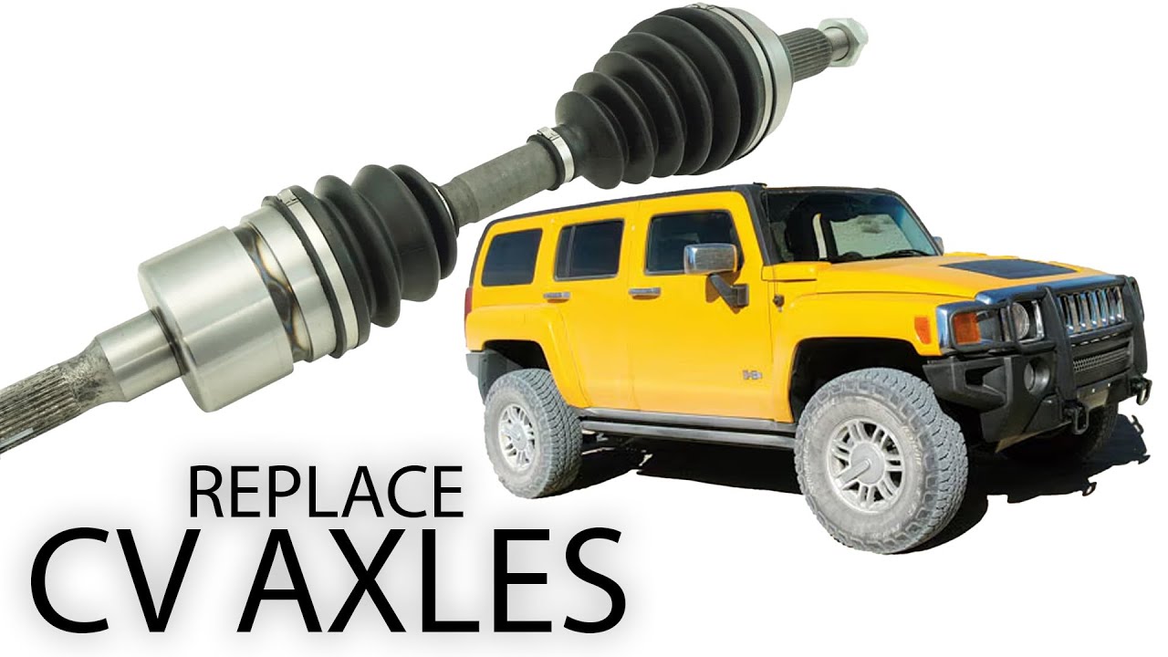 Как заменить оси Hummer H3 CV