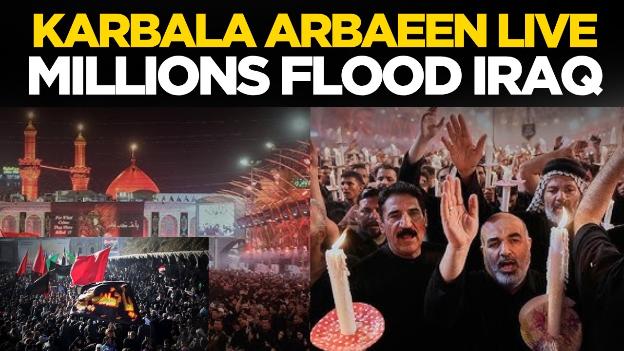 Karbala Arbaeen LIVE | JUST IN: Over 20 Million Gather At Imam Hussein Shrine | Times Now World