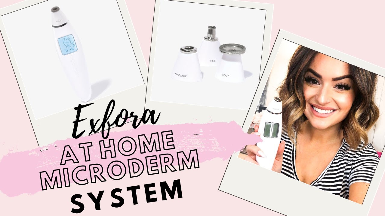 VP Exfora At Home Microdermabrasion & Massage Wand | Demo & Review | ONLY $72 W/ CODE!