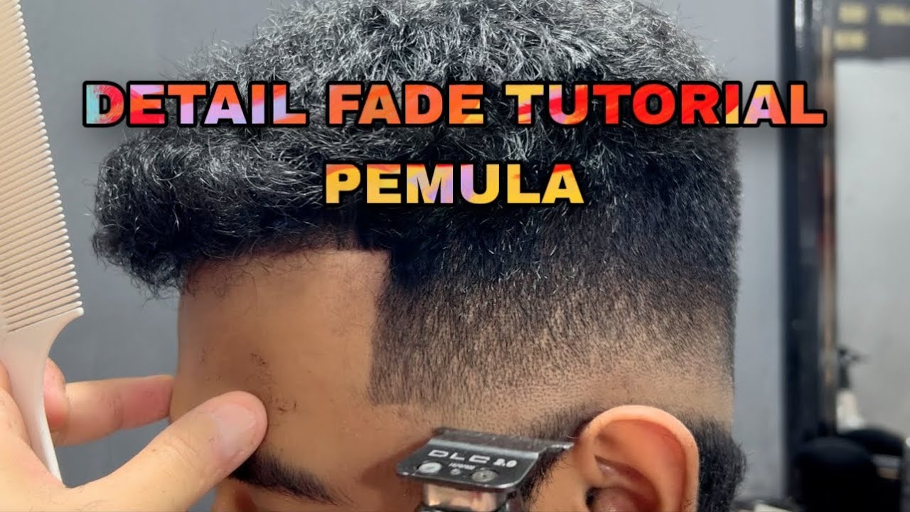 Detail fade tutorial ( step by step )2024 💈mid fade Haircut