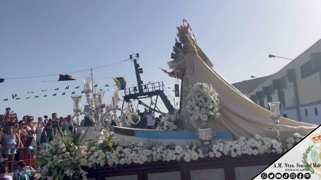 [4K] Procesión Virgen del Carmen de Pescadería 2023 | Carmen | AM Nuestra Señora del Mar