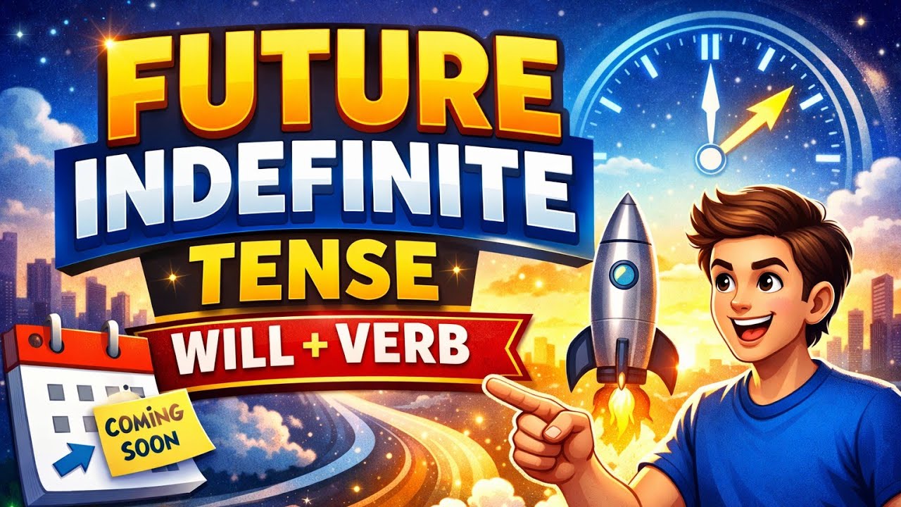 Future Indefinite Tense in English | Will + Verb | Easy Rules & Practice 