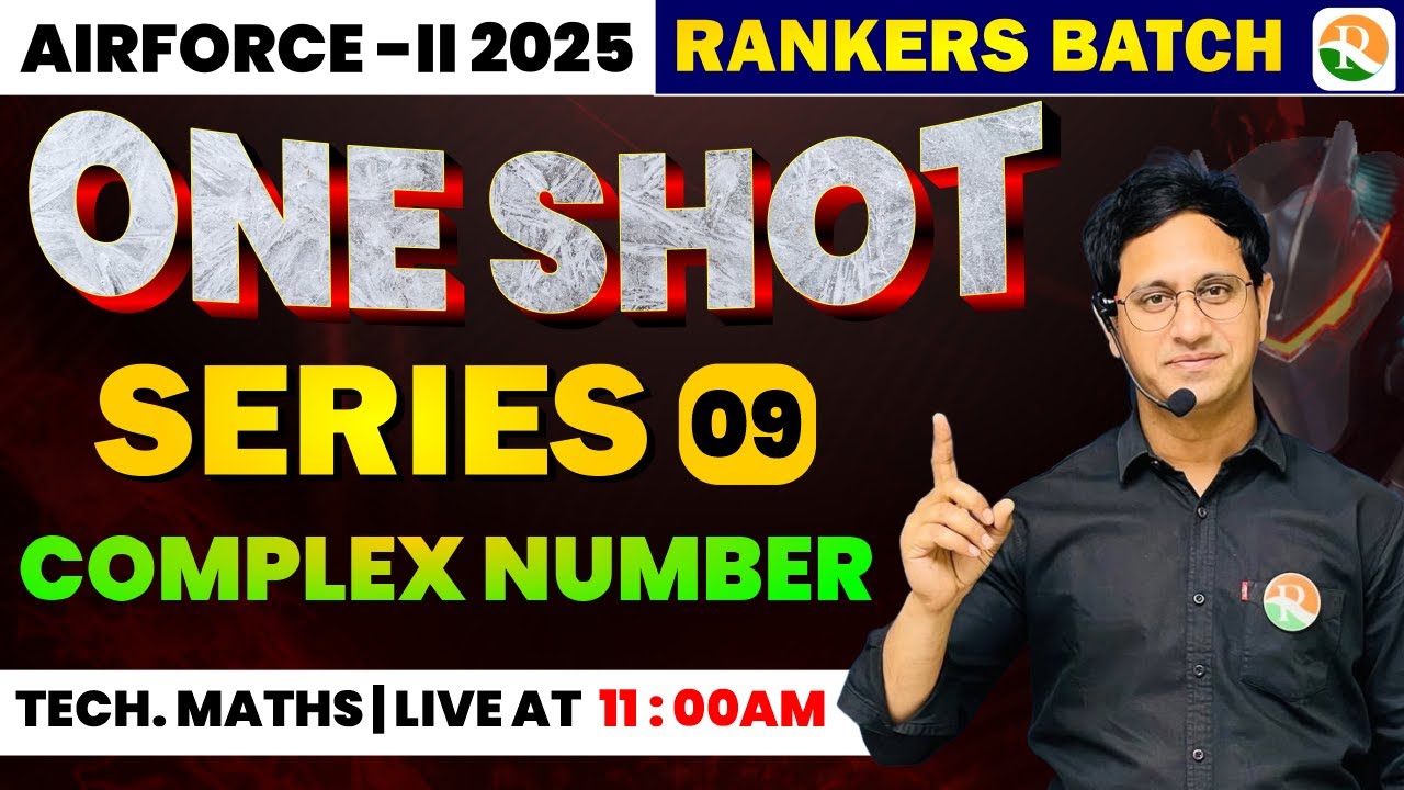 Maths One Shot Series -09 | Airforce Complete Maths | Airforce Maths Classes | Airforce Exam 2024