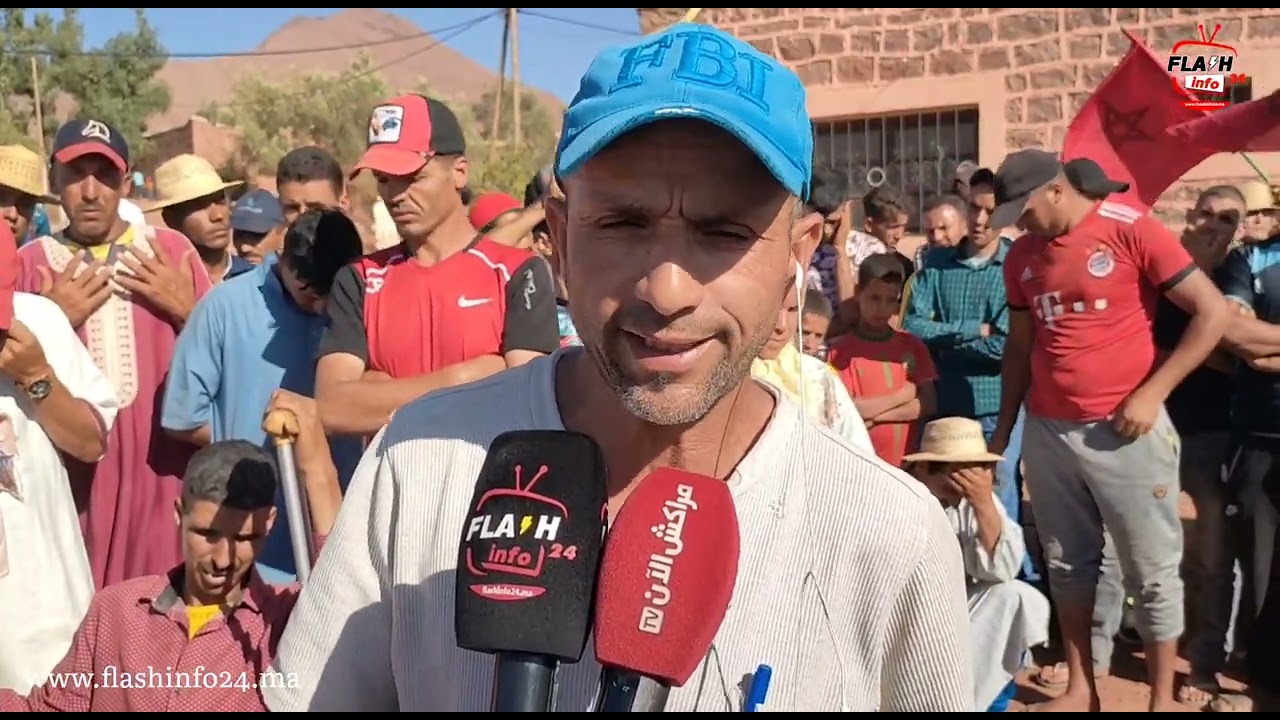 ساكنة دوار ام معافا ودوار ازيزل بجماعة أيت حكيم نايضة روينة بخصوص الماء أسلحة بيضاء والهراوا
