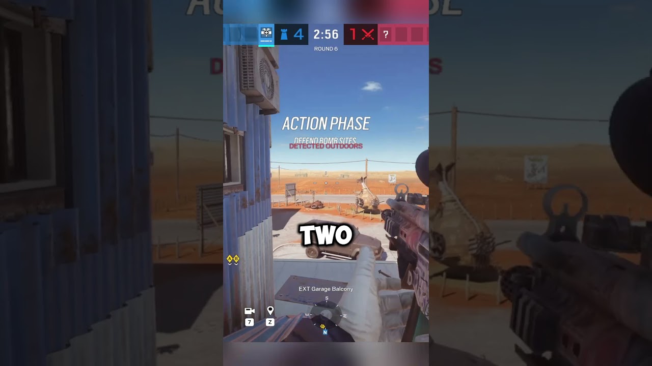 Top 5 Spawnpeeks on Outback in R6 #shorts #r6siege #rainbowsix #r6tips #jynxzi #r6clips #swift1122