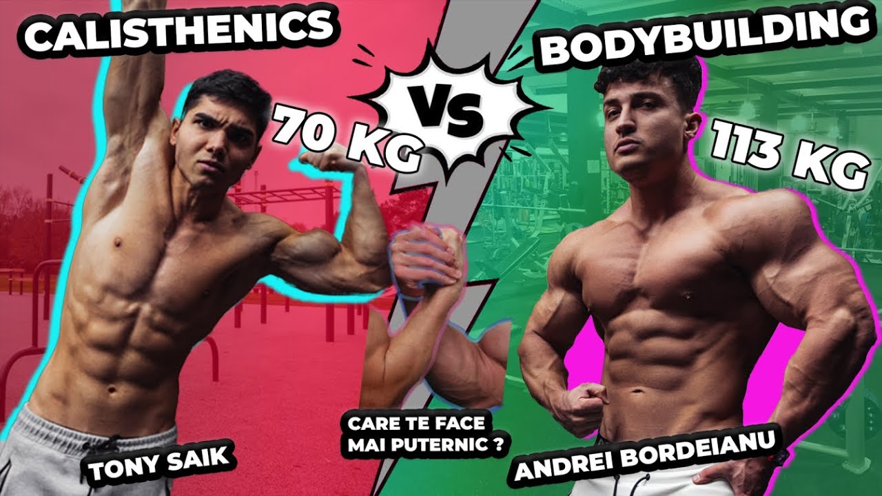 BODYBUILDING vs CALISTHENICS *AM CAZUT CAP*