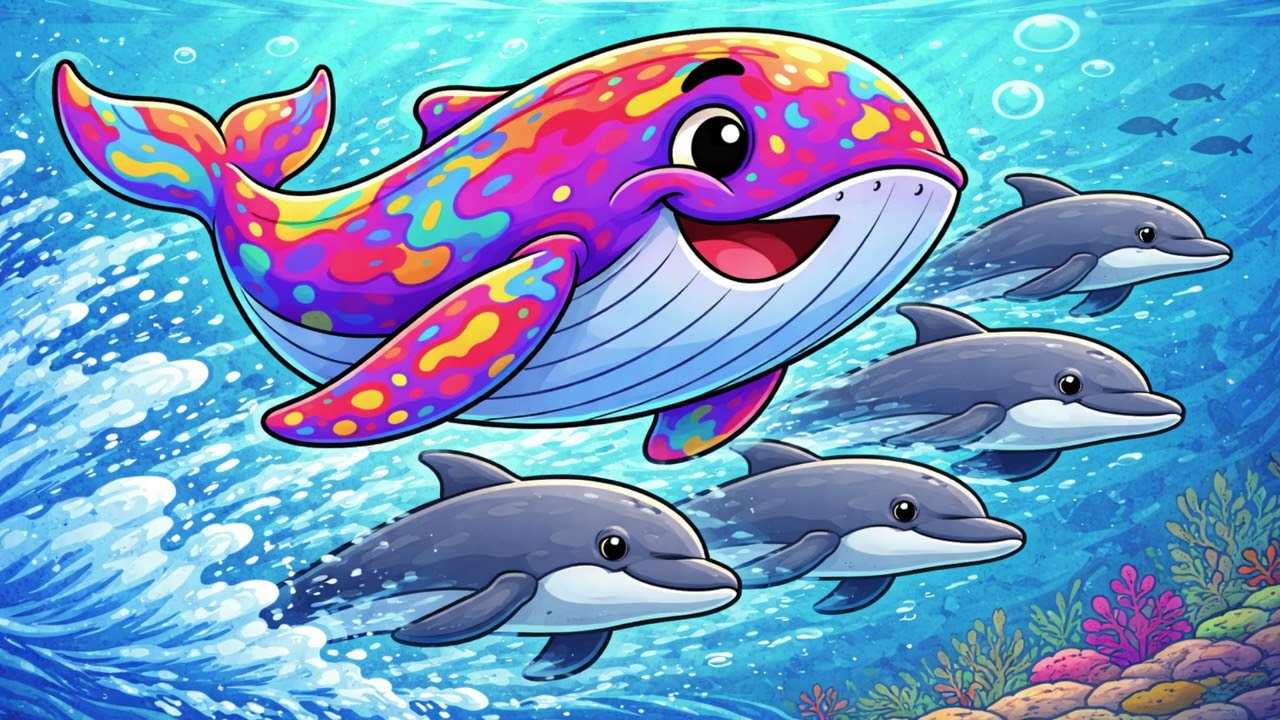 Humpy the coulorful whale's adventure episode 1