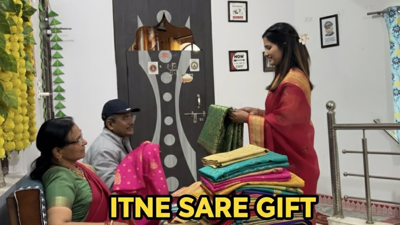 ￼ Shivratri  par Sasurji Ne Diye gift😳😳😍#gift #dailyvideo #shivratrispecial 