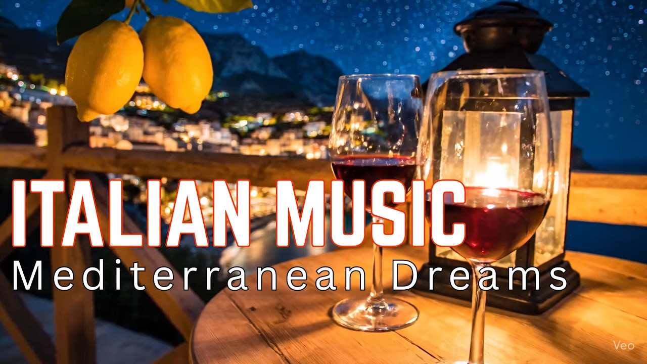 🎶 Italian Vibes & Mediterranean Music 🎶 2+ Hours Relaxing Italy Coast & Lake Como Ambience