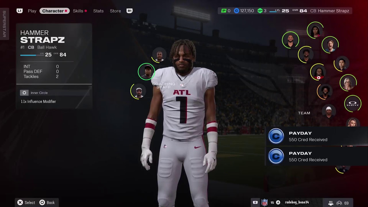 CB1 Madden26 NFL TakeOver #850Hammer