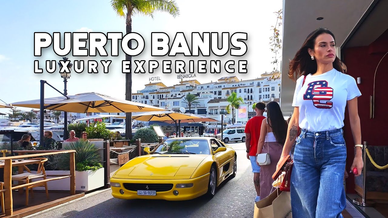 Puerto Banus Marbella Spain Luxury Experience Summer 2025 October Update Costa del Sol | Málaga [4K]