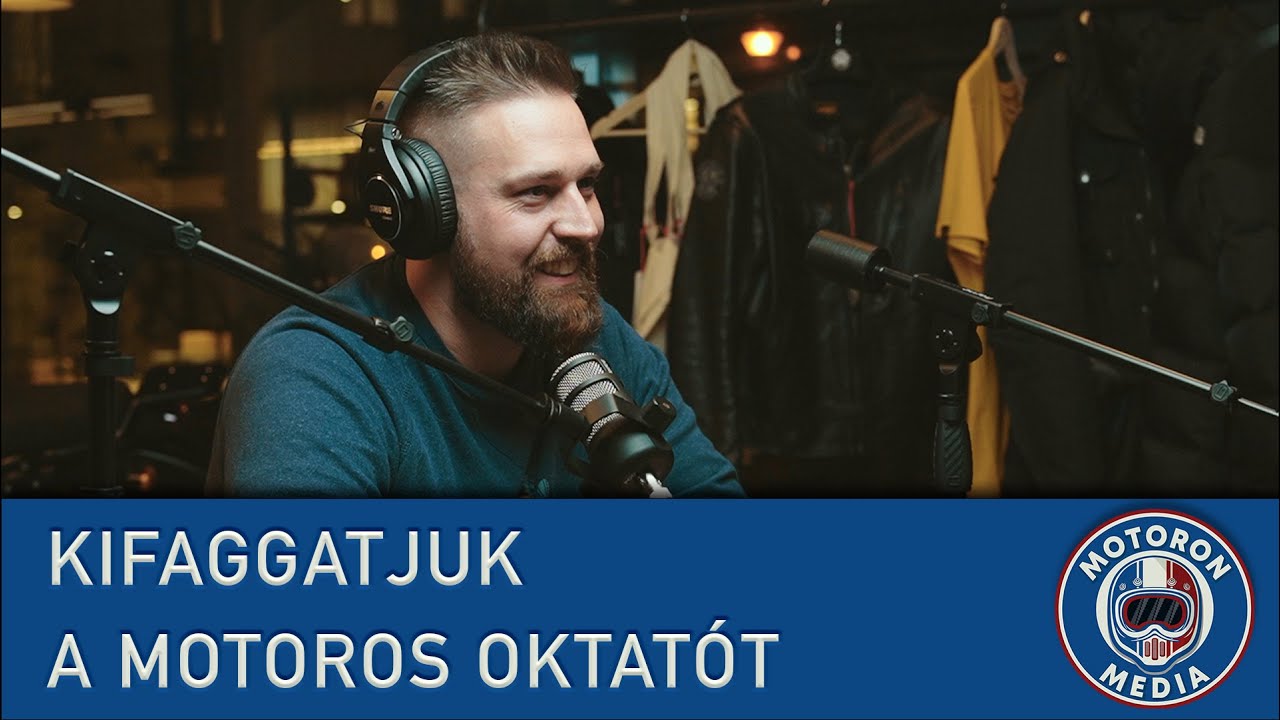 Motoron Média podcast - Kifaggatjuk a motoros oktatót