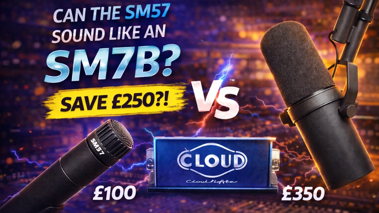 Can the SM57 Sound Like an SM7B? (Save £250?!)