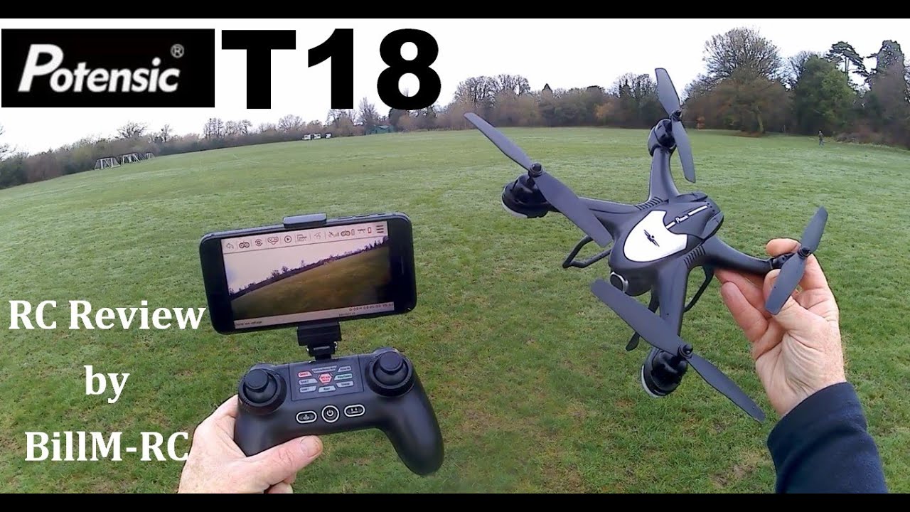 Potensic T18 review - GPS Quadcopter Drone with 1080p HD Camera