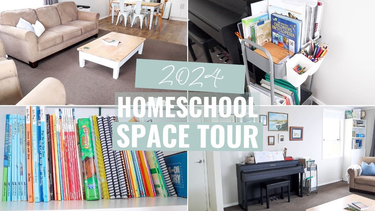 2024 HOMESCHOOL SPACE TOUR | Homeschool Organisation