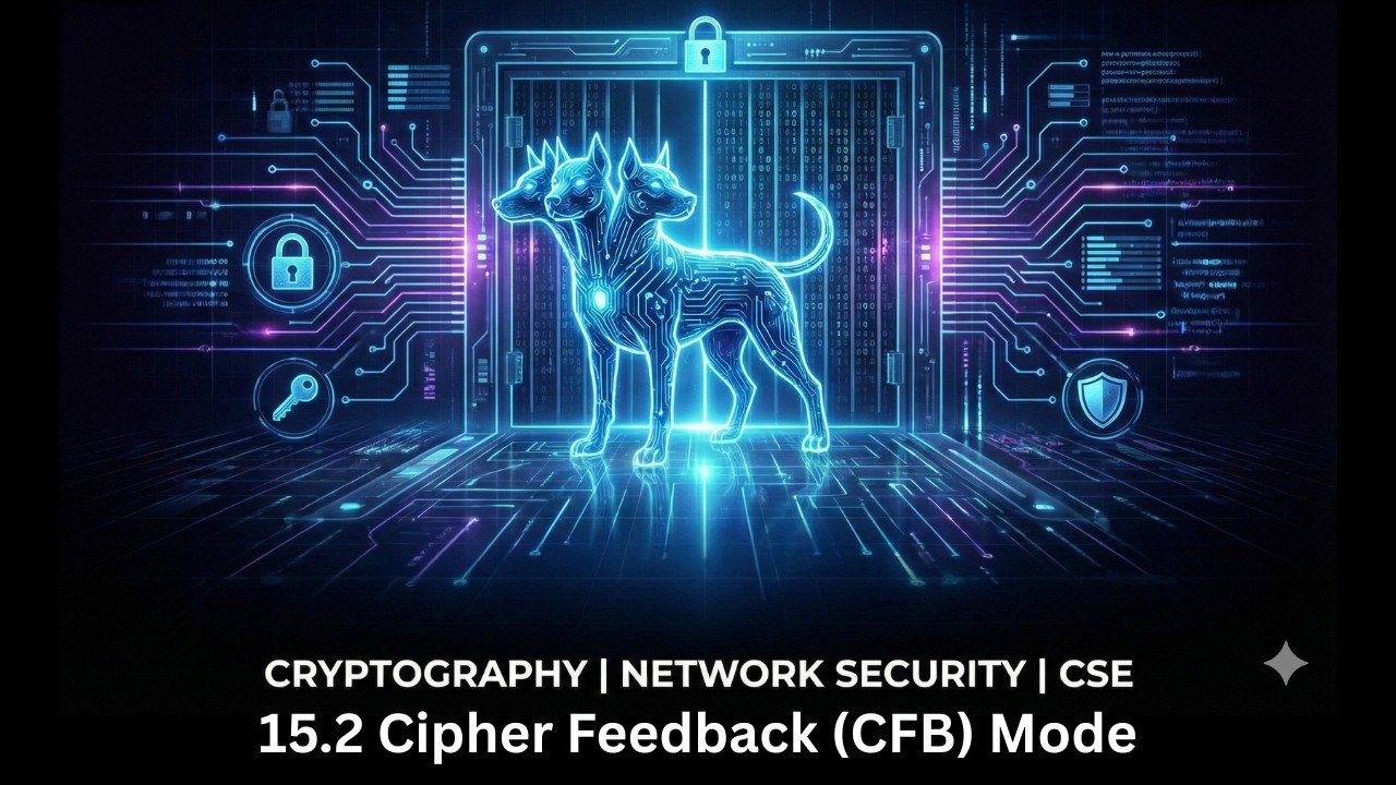 15.2 Cipher Feedback (CFB) Mode | Block Cipher Modes of Operation | Cryptography | CSE