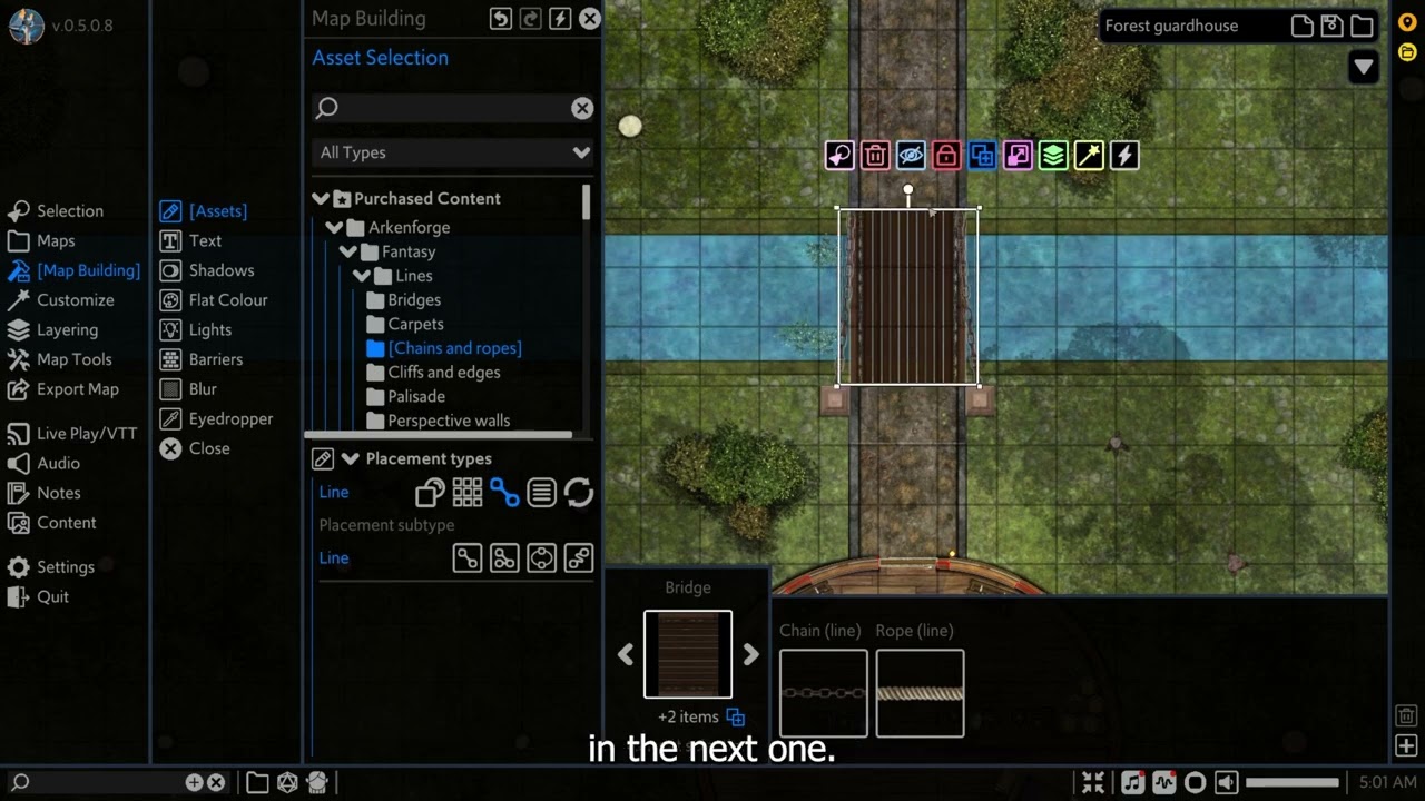 Arkenforge Tips and Tricks - Create a drawbridge