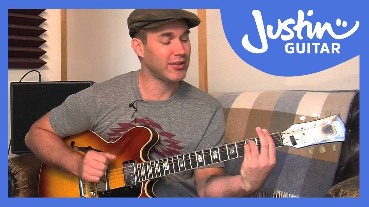 Вторичные доминантовые аккорды — Как играть на джазовой гитаре — JustinGuitar [JA-032]