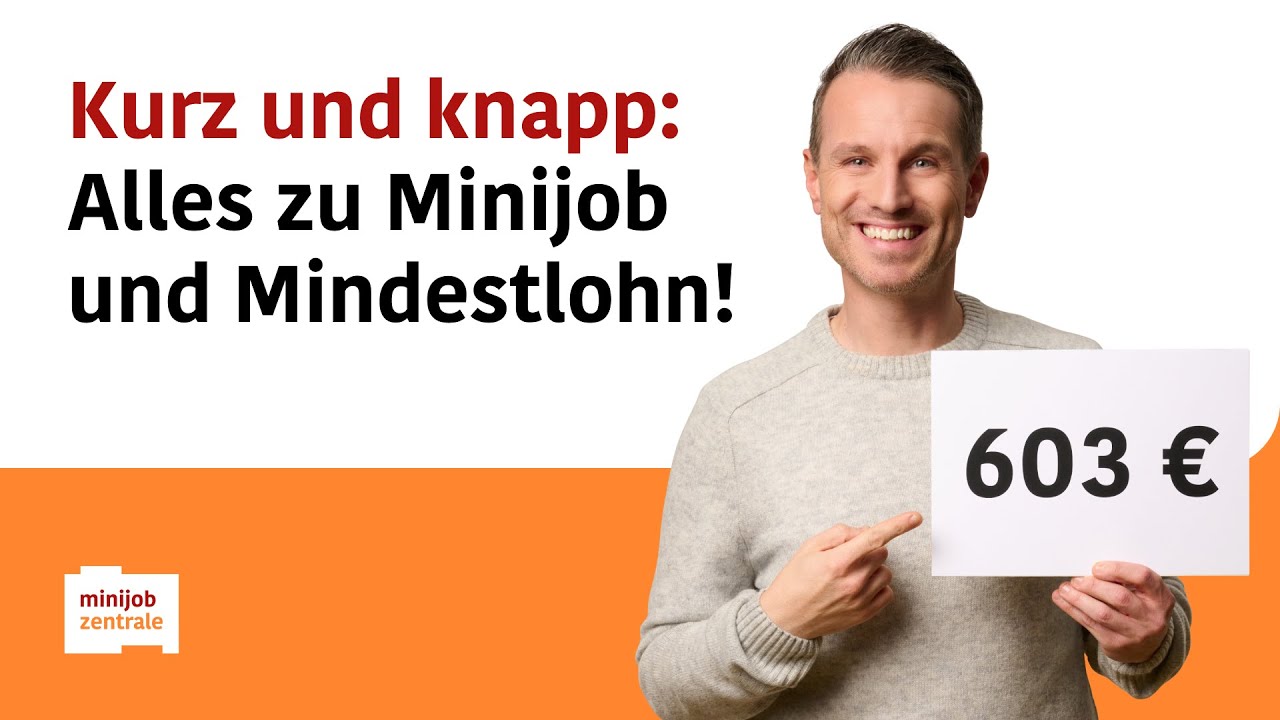 Minijob und Mindestlohn: Alle Infos rund um deinen Verdienst