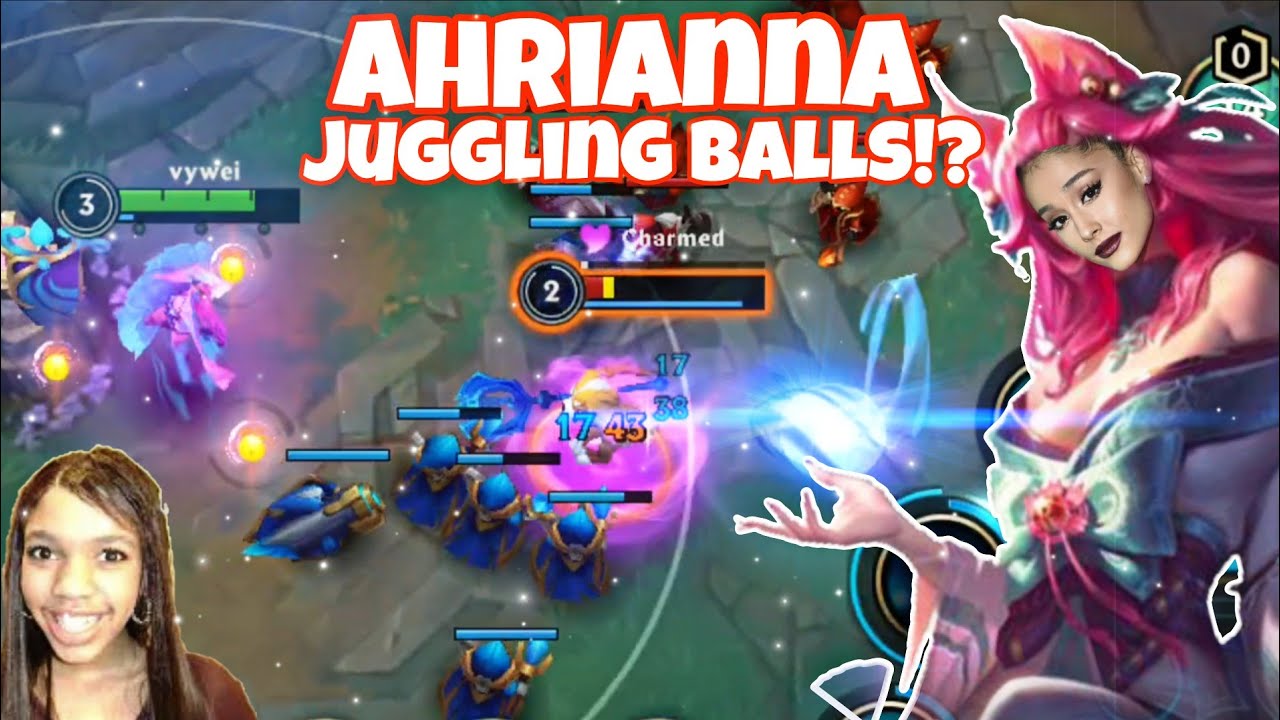 AHRIANNA JUGGLING DABOYSIANS BALLZ SESSION 😋💦 | AHRI FLOPTOK #wildrift #floptok #ahri 