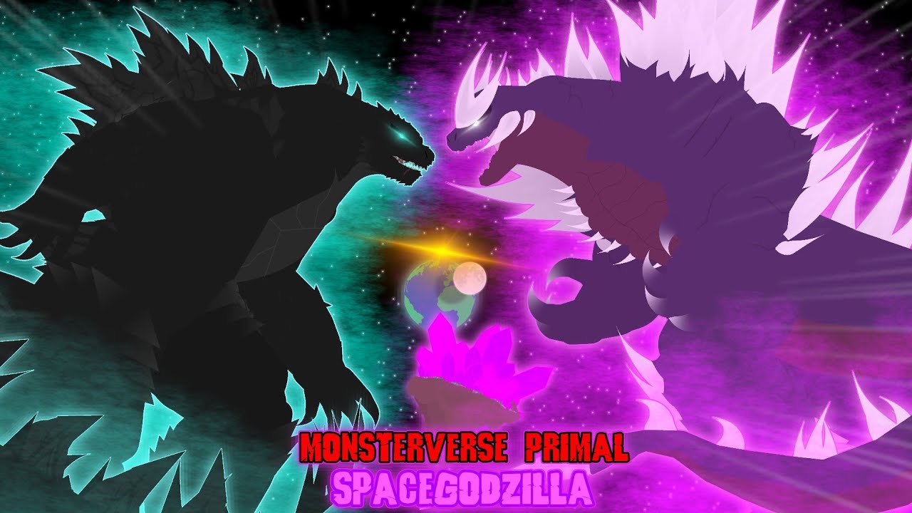 MONSTERVERSE PRIMAL SPACEGODZILLA THE MOVIE •Stick Nodes pro• #godzillaxkongthenewempire #godzilla 