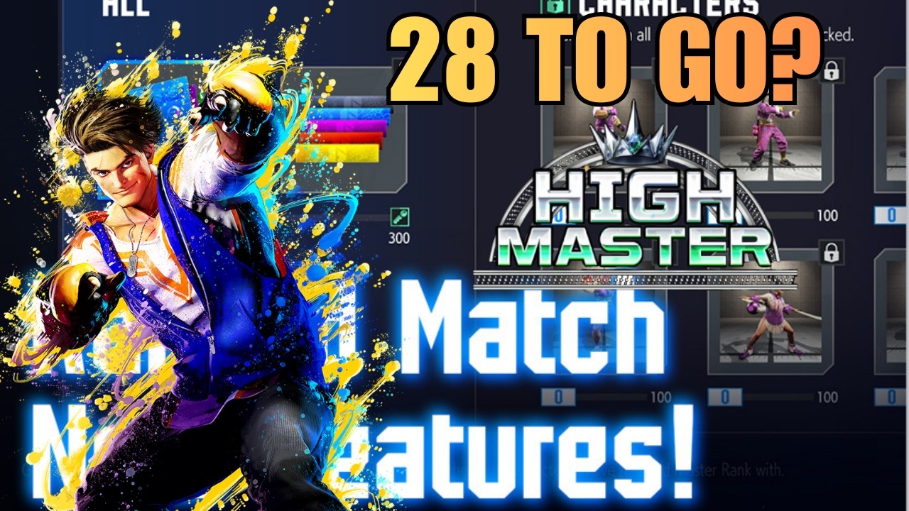 I’m Getting EVERY Character To High Master Rank