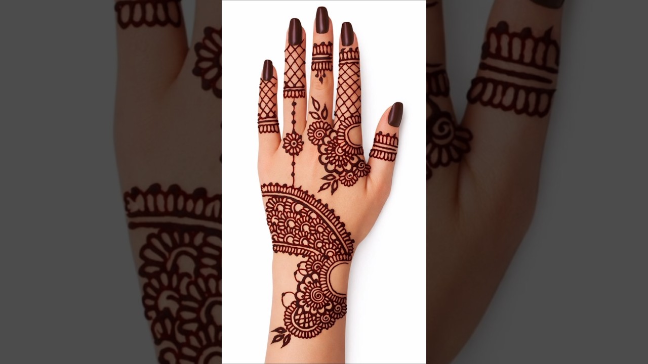 #mehndi #hennadesign #simplemehndi #beautifulmehndidesign #viralmehandidesign