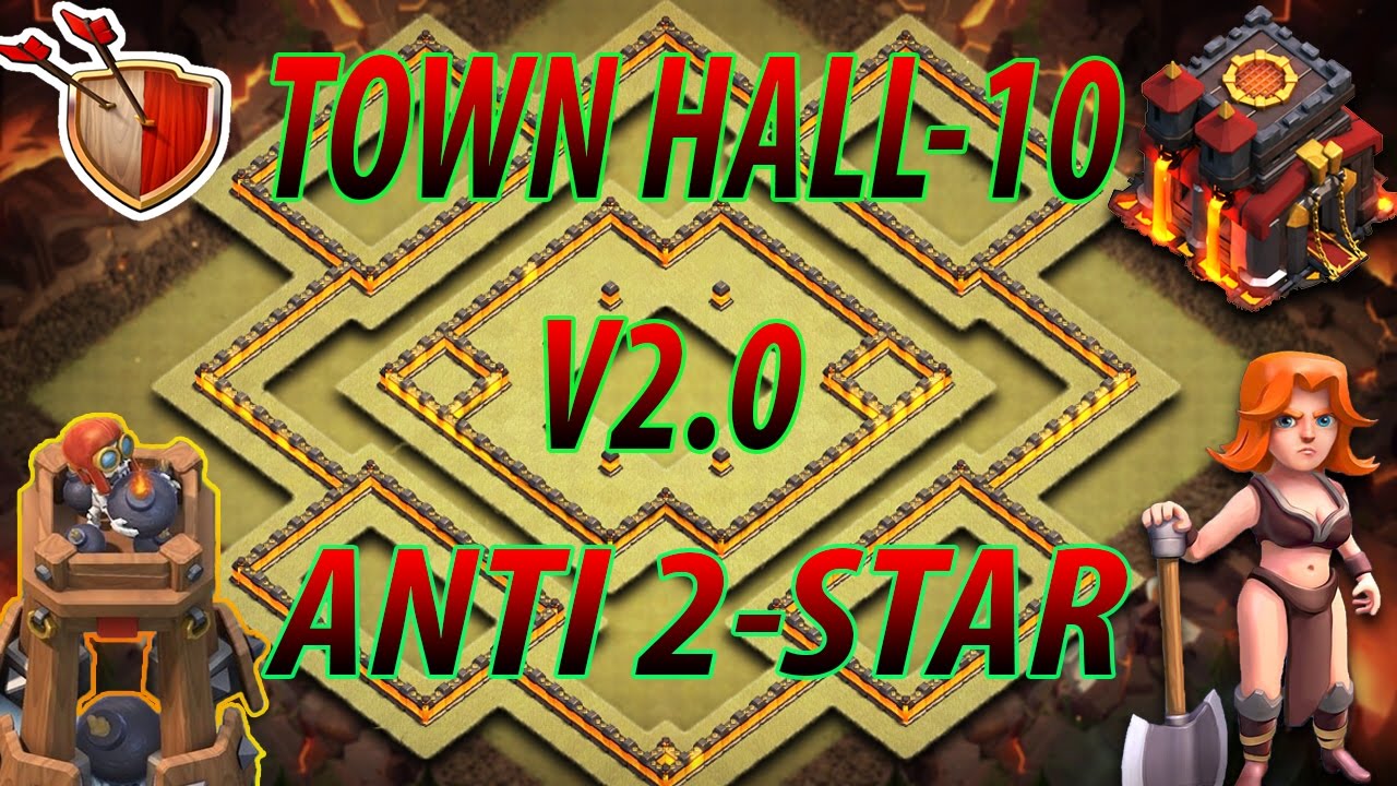 TH-10 Anti 2-Star War Base w/Bomb Tower [2017] #2