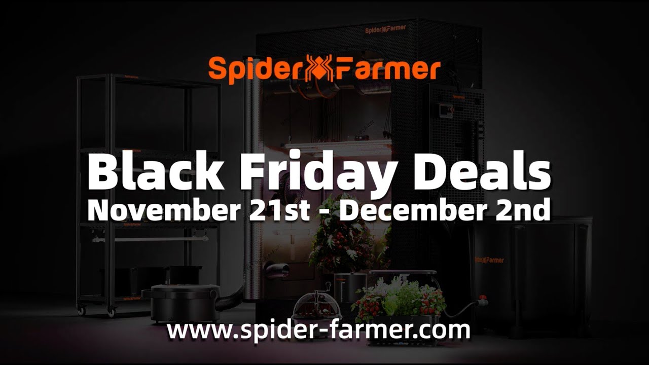 Spider Farmer Black Friday Sale - discount code: WESTPORT420
