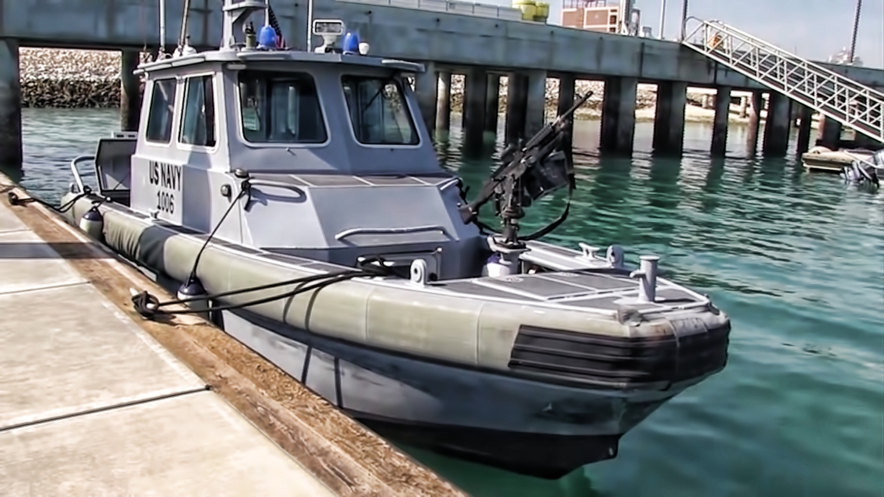 U.S. Navy Harbor Patrol • Naval Support Activity Bahrain