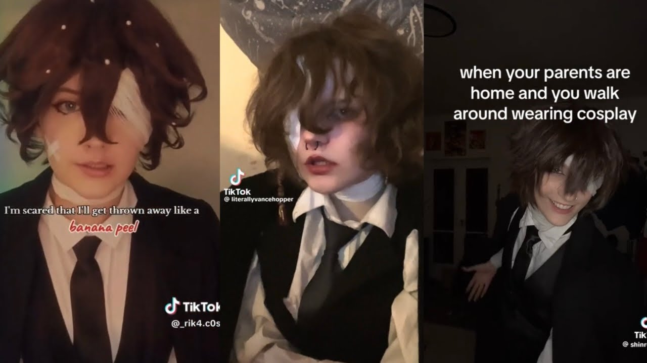 Bungo Stray Dogs Cosplay Tiktok Compilation | Osamu Dazai