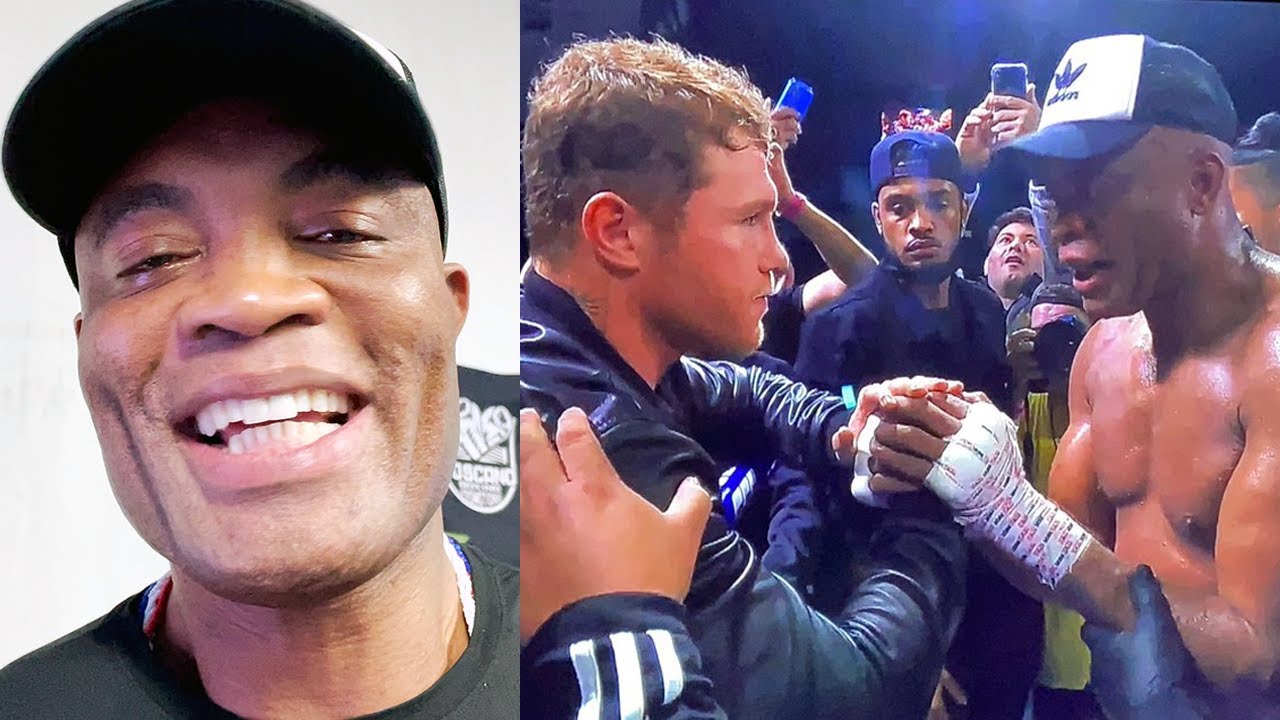 ANDERSON SILVA TALKS BEING IN DISBELIEF MEETING CANELO 
