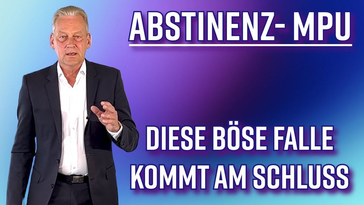 So entgehst du dieser bösen MPU Falle am Ende deiner MPU !!!