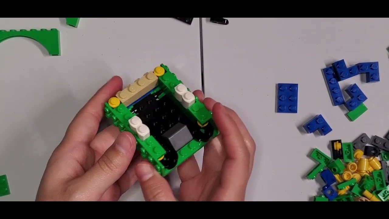 Lego Super Mario Piranha Plant Build