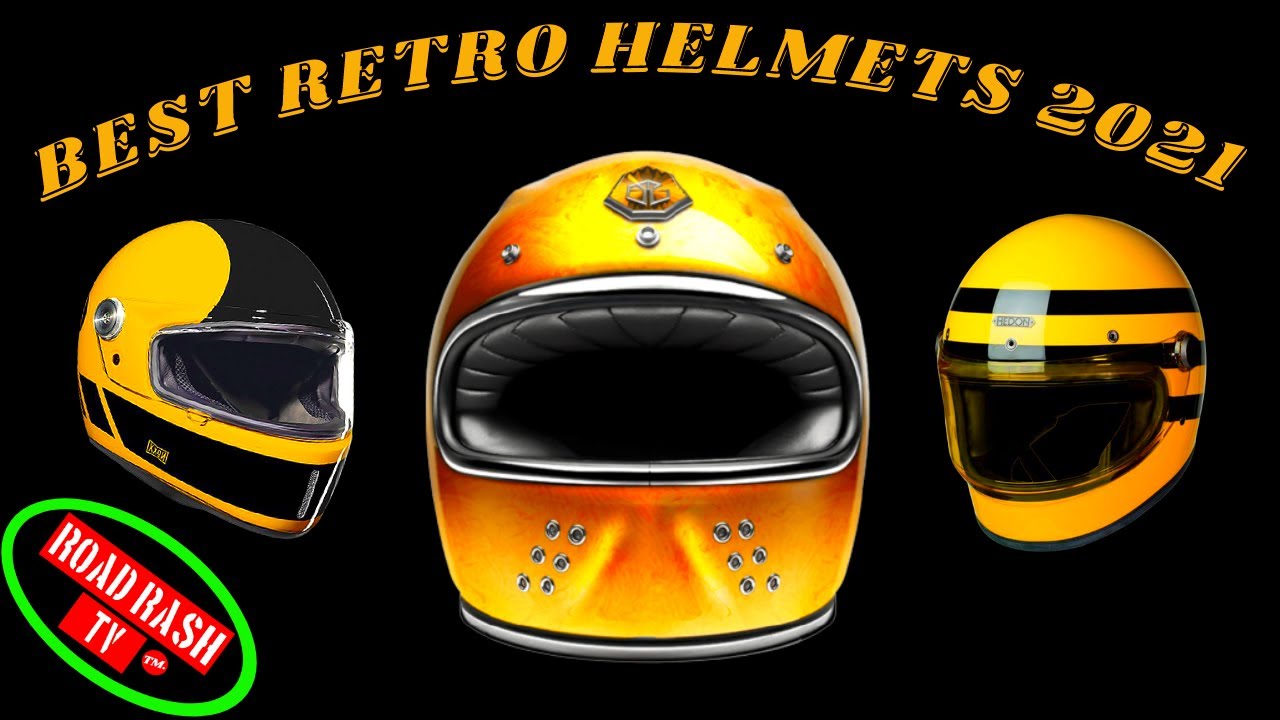 RETRO MOTORCYCLE HELMET 2021 - The Best Of