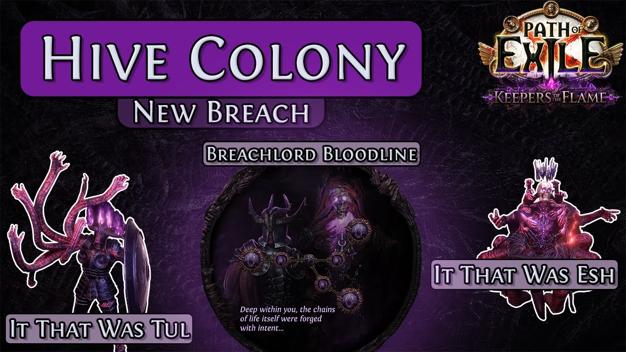 Get your Breachlord Bloodline ascendancy | Hive Colony | Breach | Path of Exile 1 | 3.27
