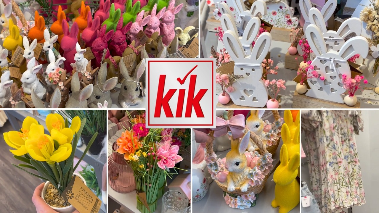 Wiosenne nowości w KiK 🌸Przegląd dekoracji i ubrań