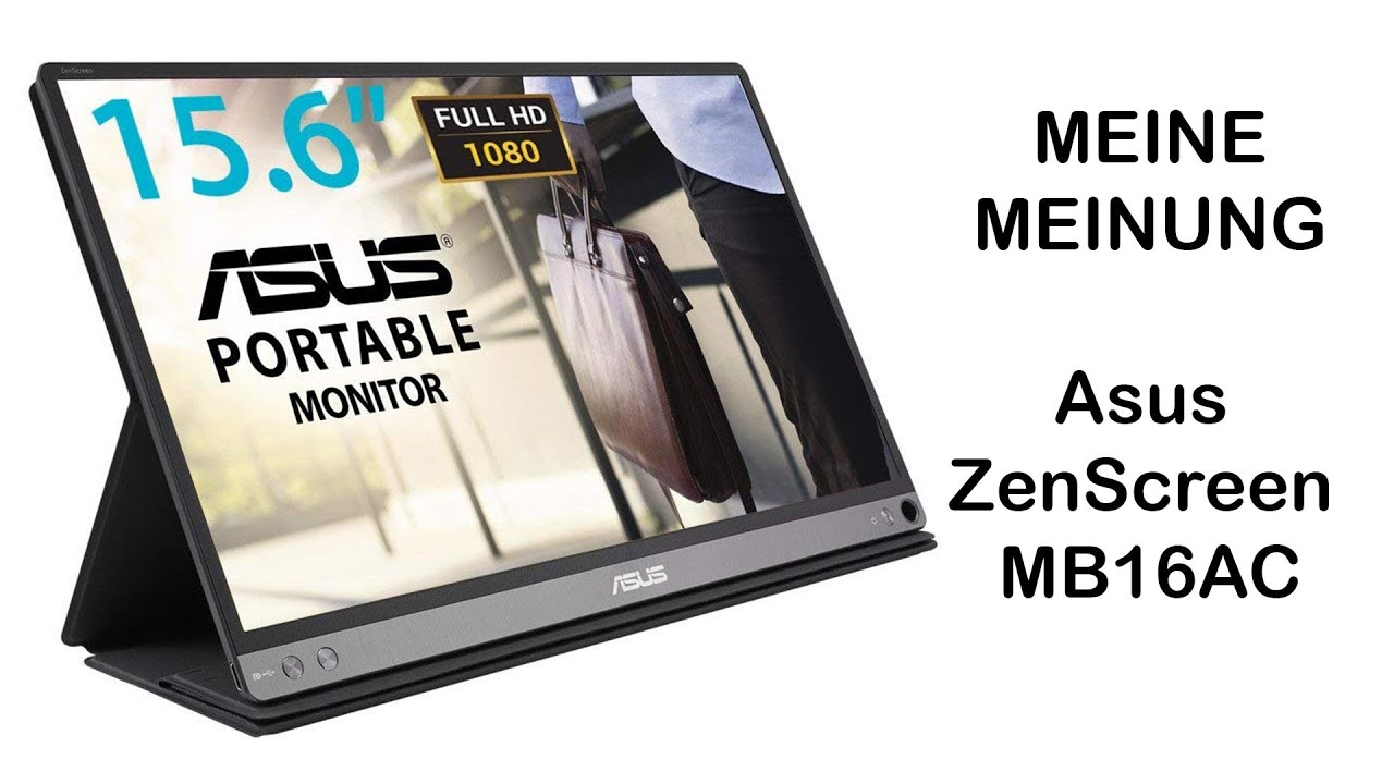 Erfahrungsbericht: Asus ZenScreen MB16AC - Externer Bildschirm