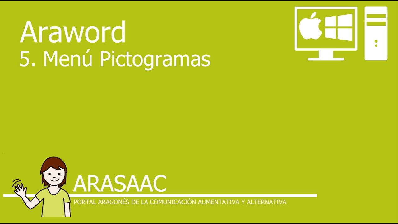 AraWord Menú Pictogramas