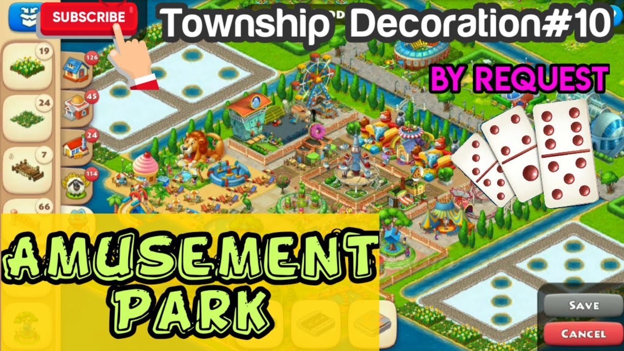 Township Amusement Park | Township Decoration | Taman Hiburan Township