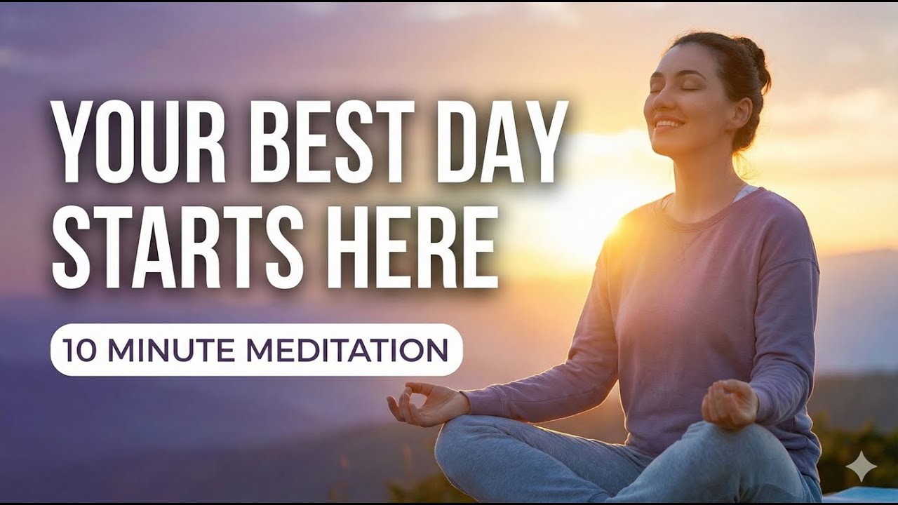 Morning Breathing Meditation to Reduce Anxiety & Build Focus