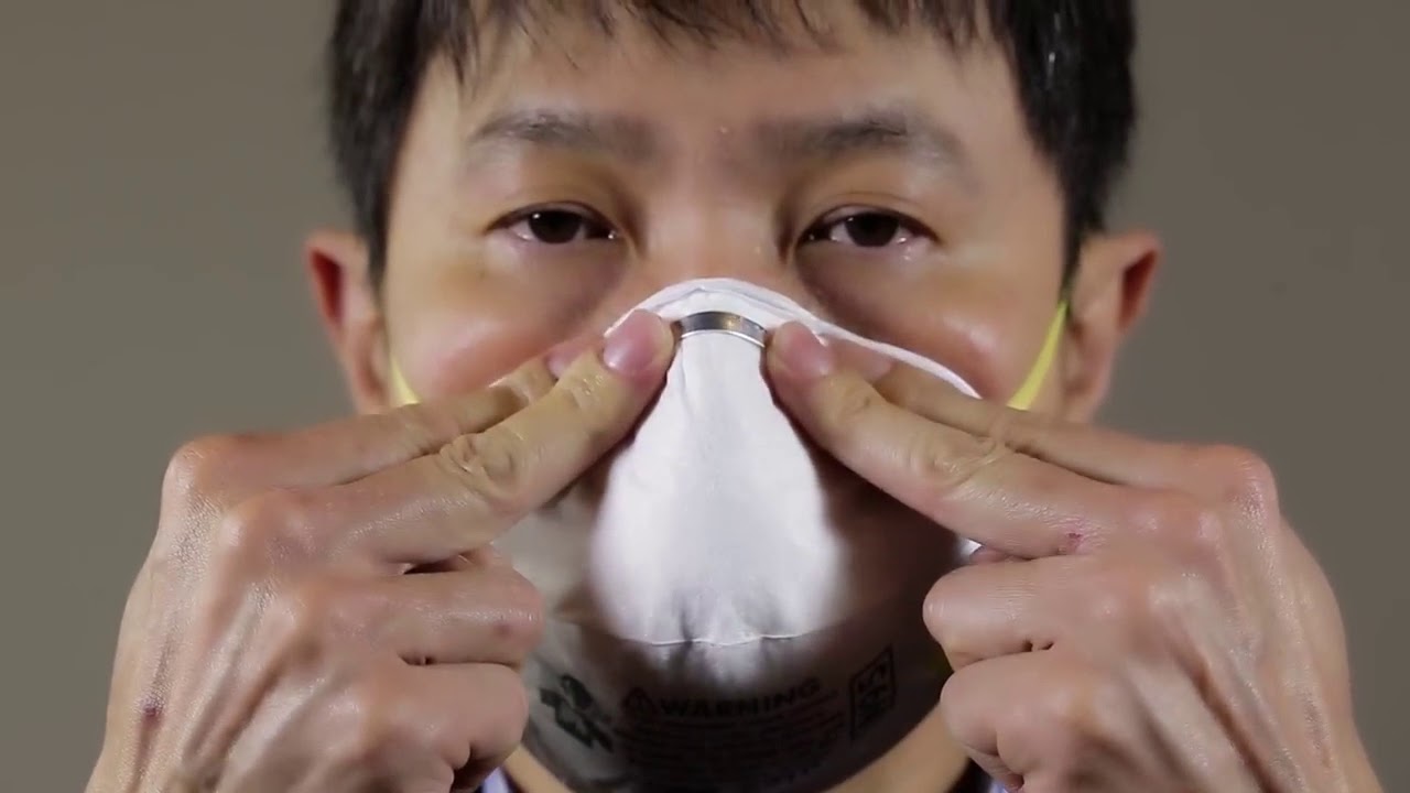 How to Wear a 3M N95 8210 Respirator