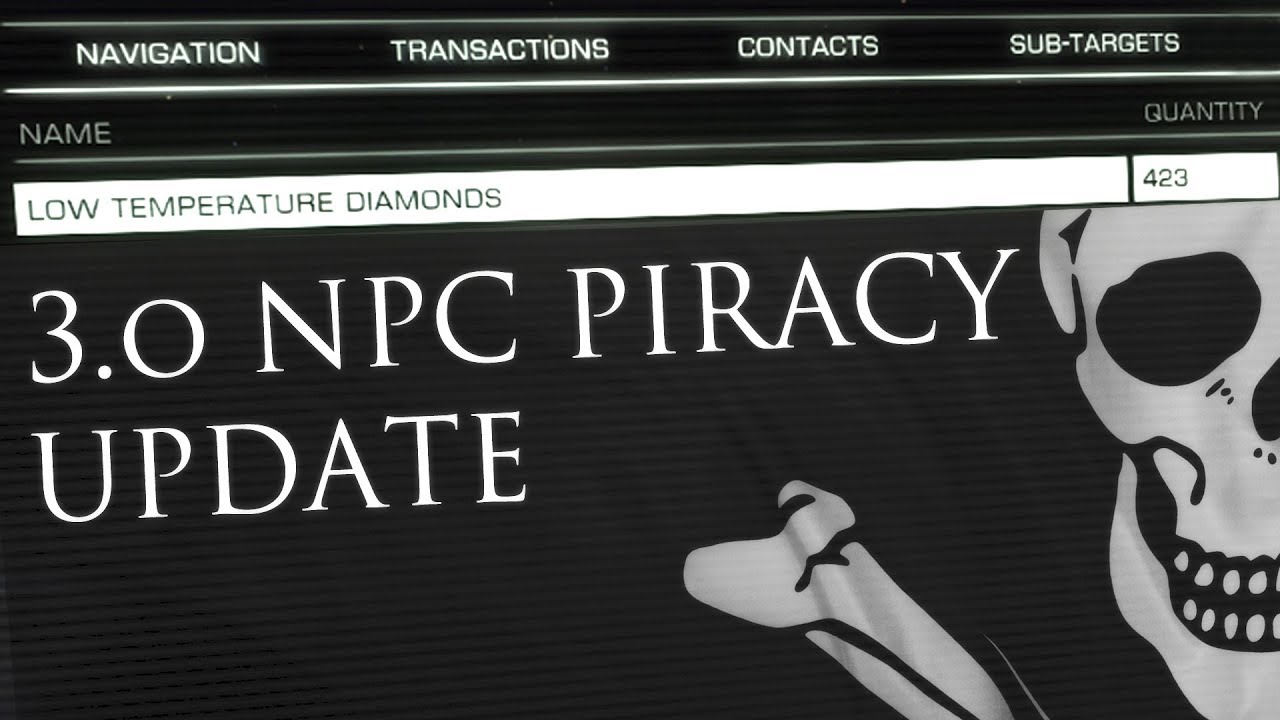 Patch 3.0: Beyond NPC piracy quick update