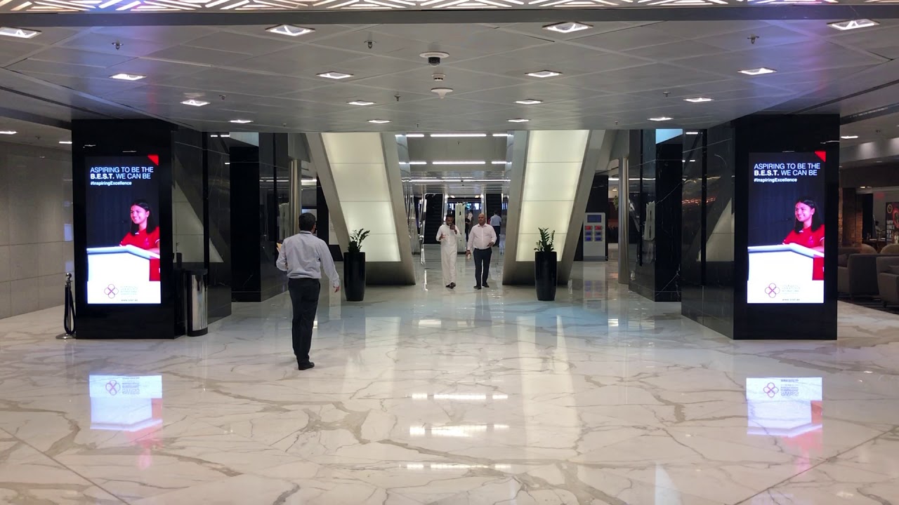 Elevision Media - DIFC's Gate District Pillars