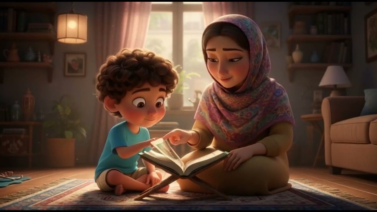 الاطفال وحب القران