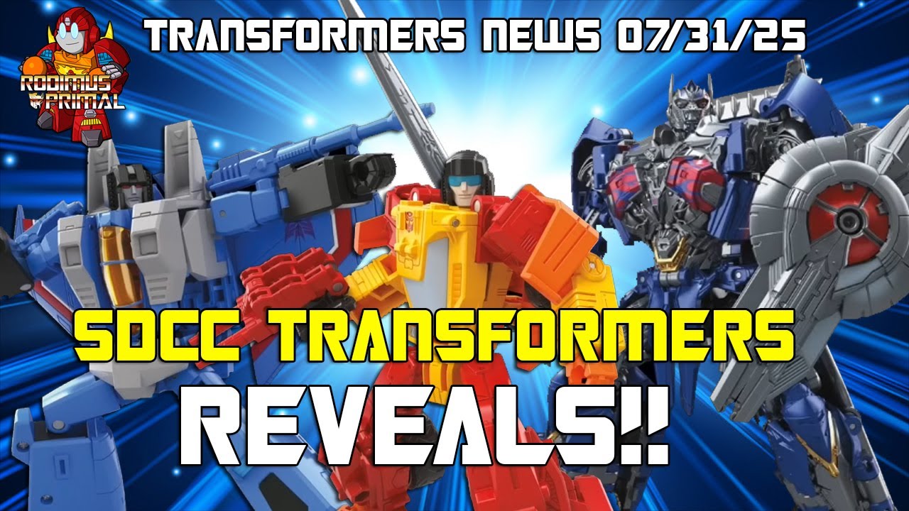 Age of the Primes and Studio Series Transformers Reveals at SDCC!