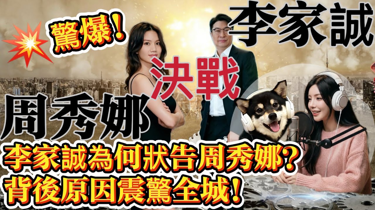 【💥敢言分析】周秀娜否認認識李家誠仍被控告？ChrissieChau vs MartinLee全回顧分析：從2016年「超級富二代」傳聞到2026年法庭見｜社會真相