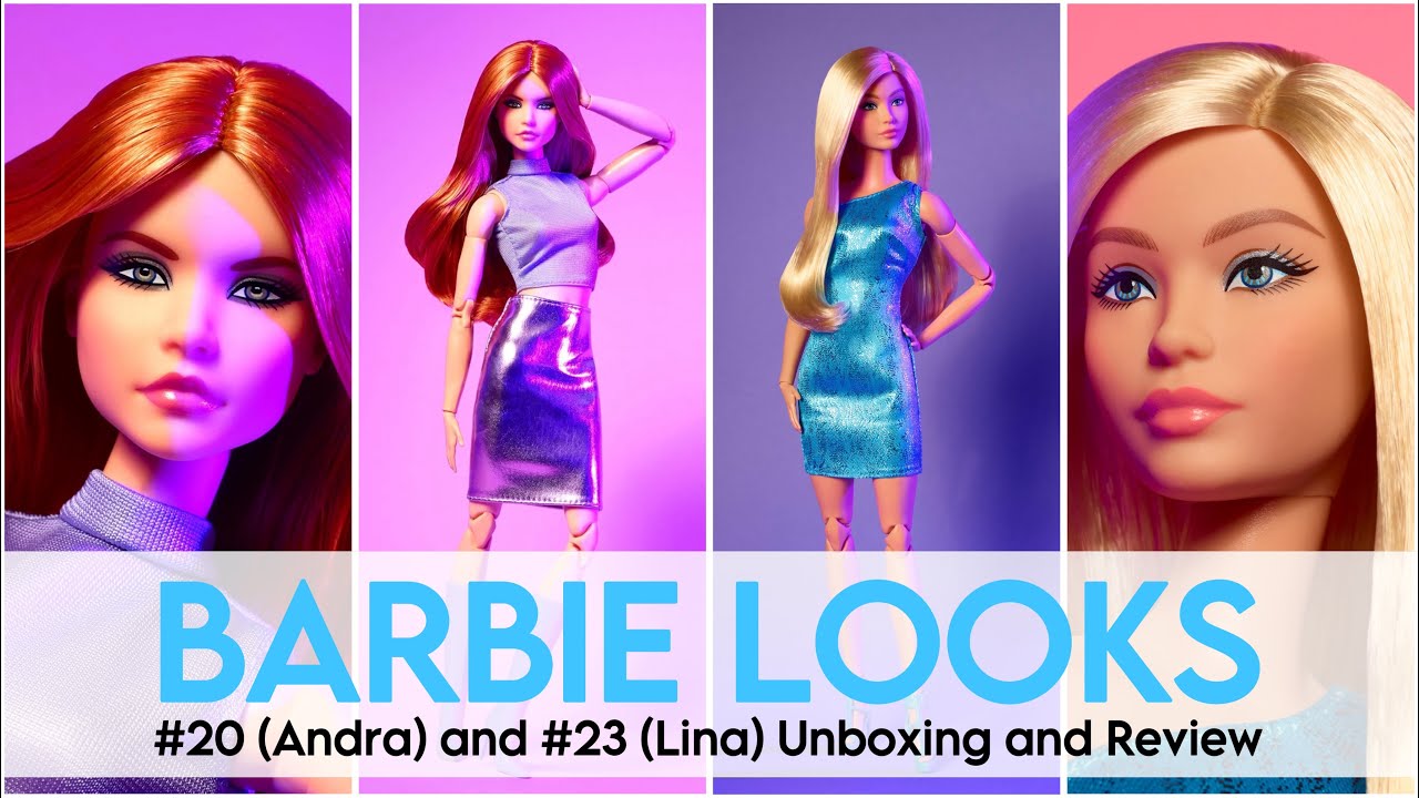 BARBIE LOOKS 20 AND LOOKS 23 - Andra /  Lina Unboxing and Review